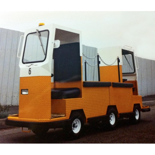 BART Double Ended Maintenance Yard Burden Carrier Electric  Vehicles