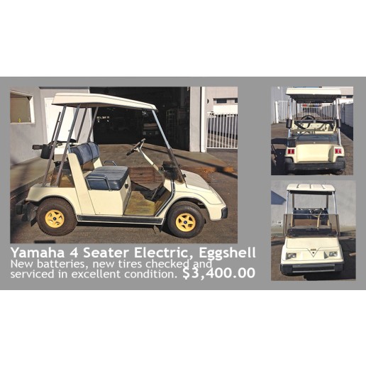 Yamaha 4 Seater $3,400.00