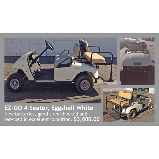 EZ-GO 4 Seater $3,800.00