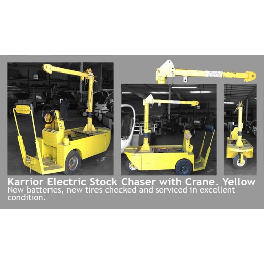 Karrior Electric Stock Chaser with Crane